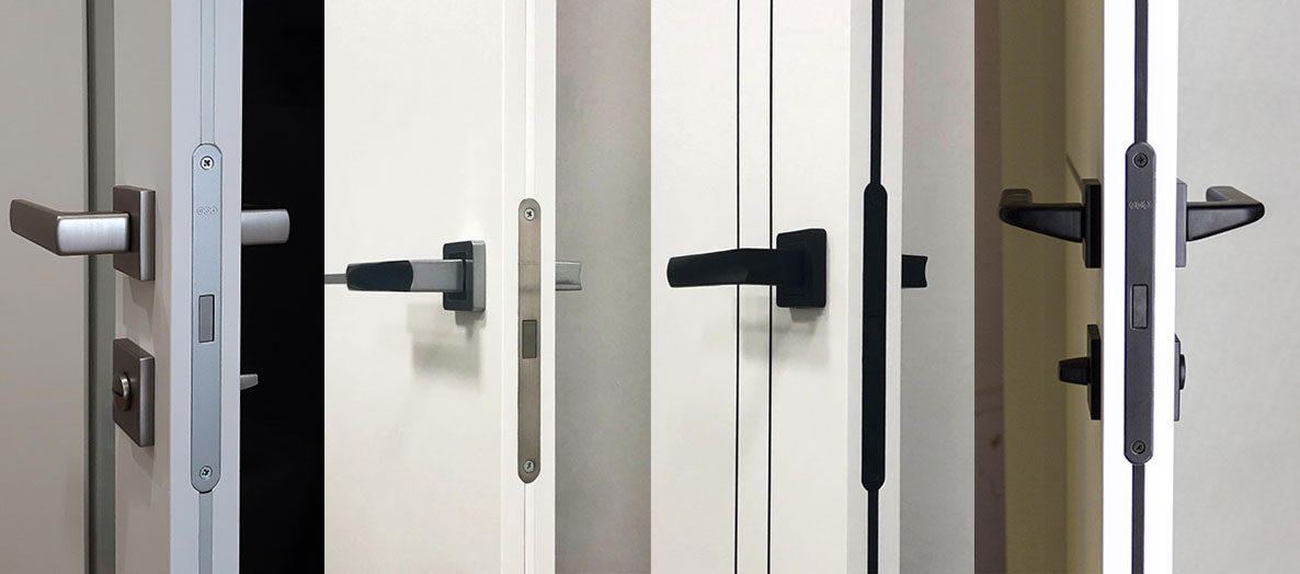 Варіанти заглушок на дверях Ostium Elite