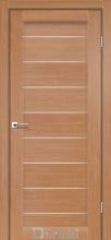 Міжкімнатні двері Darumi Leona (Дуб натуральний) скло сатин