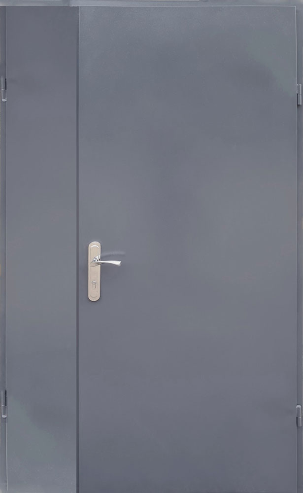 Вхідні двері Форт-М Техно 1 антрацит 1200