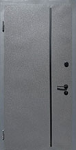 Вхідні двері Форт-М LAMA NAUTILUS цинк 7024/цинк 9003