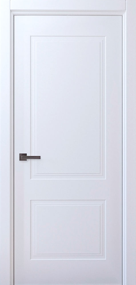 Міжкімнатні двері Контур Імідж (біла емаль)