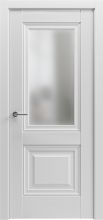 Міжкімнатні двері Rodos Grand ДП Lux-7 напівскло (ПВХ Білий мат)