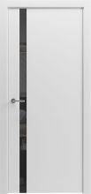 Міжкімнатні двері Rodos Grand ДП Paint-6 дзеркало графіт (білий мат АКР)