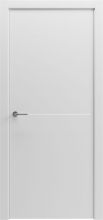 Міжкімнатні двері Rodos Grand ДП Paint-7 з молдінгом білим (білий мат АКР)