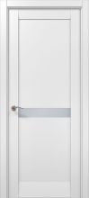 Міжкімнатні двері Папа Карло Millenium ML-63 (Білий матовий)