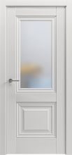 Міжкімнатні двері Rodos Grand ДП Lux-7 напівскло (Світло-сірий)