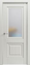 Міжкімнатні двері Rodos Grand ДП Lux-7 напівскло (Сосна крем)