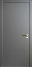 Міжкімнатні двері Omega Lines L3 Gold RAL 7037