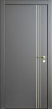 Міжкімнатні двері Omega Lines L7 Gold RAL 7037