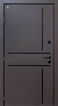 Вхідні двері Strimex Thermo LAMA Venezia RAL 8019