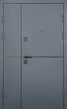Вхідні двері ABWEHR New Defender Solid (1200) 7021 антрацит Вулиця з терморозривом