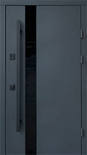 Вхідні двері Qdoors Street Елегант, метал Антрацит