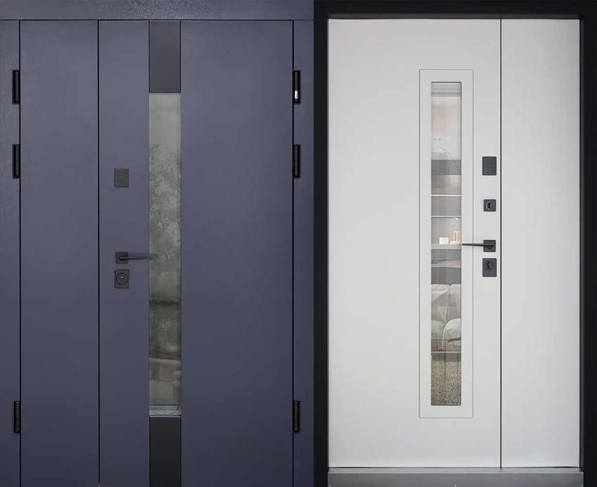 Вхідні двері ABWEHR Tower 527-1200 Termix вулиця, терморозрив, три контури
